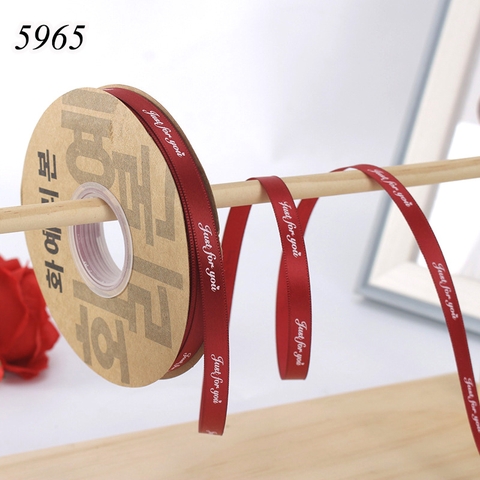 Cuộn 50m Ruybang Just For You Đỏ Đô 1cm
