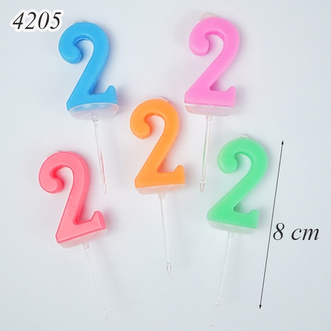 Chỉ bán Shopee 1 Nến số 2 màu ngẫu nhiên
