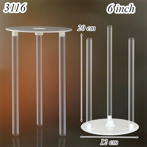 Combo 5 giá đỡ bánh chồng tầng 6 inch.