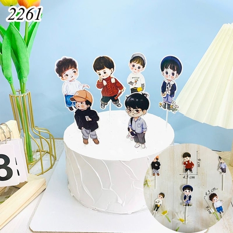 SCG-set cắm 7 cậu bé xì tin