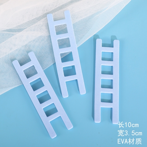 Set 3 thang xốp xanh dương