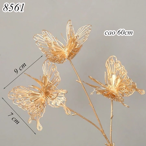 Cành lá hình bướm nhỏ vàng đồng TQ