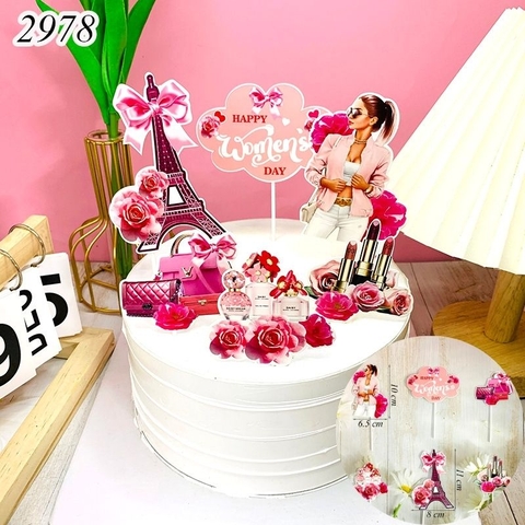 SCG- Cô Gái Women's day cô gái tháp hồng
