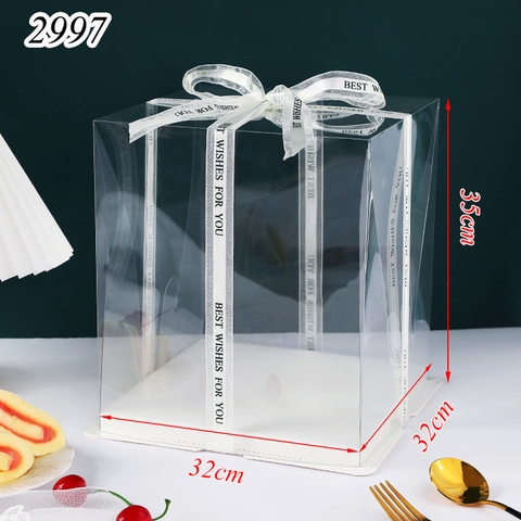 Hộp Meka Trong 2 Chi Tiết (32*32*35cm)