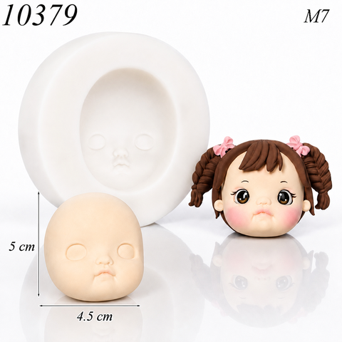Khuôn Mặt Chibi Silicon M7