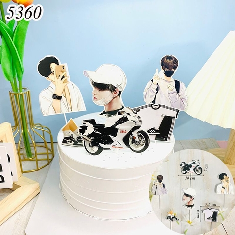 SCG-Set cắm thanh niên moto trắng HD