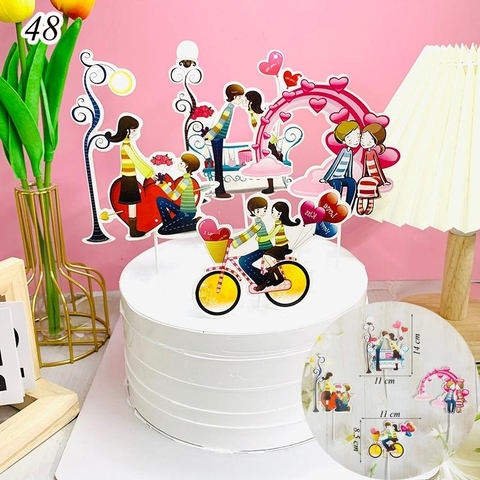 Cam - Set cắm xe đạp tình yêu