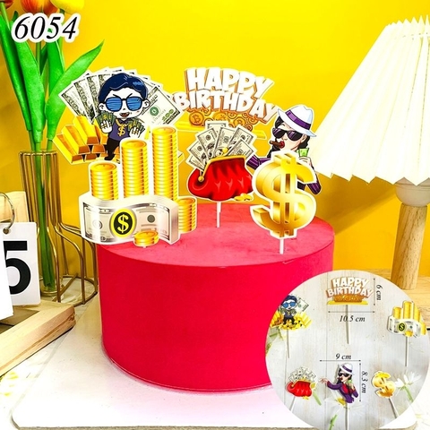 SCG- sét cắm tiền vàng happy birthay M1 HD.