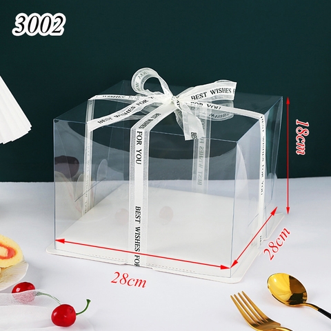 Hộp Meka Trong 2 Chi Tiết (28*28*18cm)