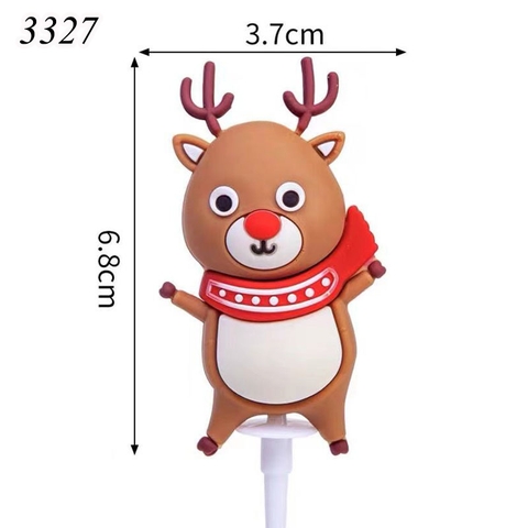 Tuong - tuần lộc Nâu noel