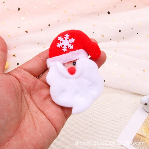 Set 2 Que Cắm Vải Hình Ông Già Noel To