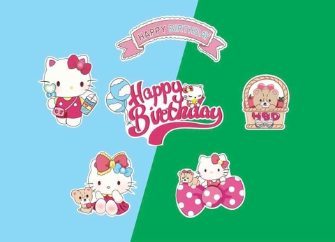 set cắm hello kitty