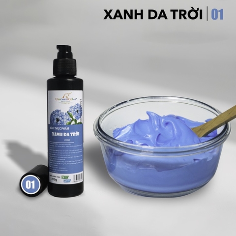 Màu siro thực phẩm Xanh da trời (210g)