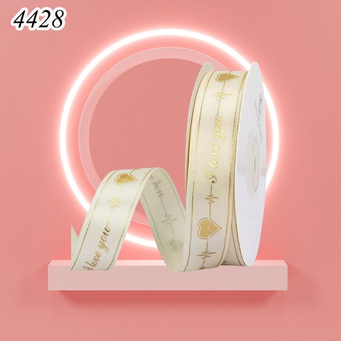 Ruybang i Love you nhịp tim trắng sữa 2.5cm 45m