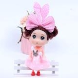 chipi nơ váy ngắn hồng nhạt