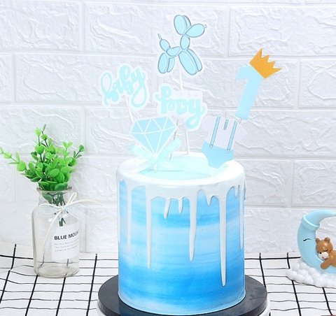 Cam - Set cắm baby boy xanh
