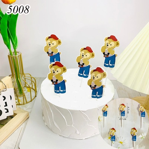SCG-set cắm gấu mũ đỏ TQ