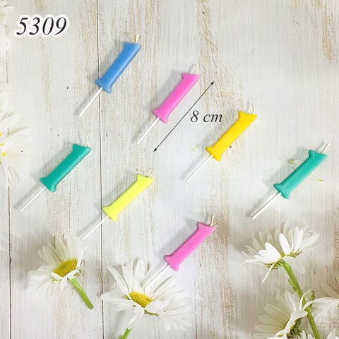 Một Chiếc Nến số 1 nghê thuật nhiều màu