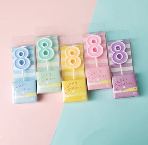 Nến màu số 8
