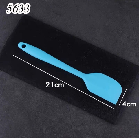 Phới dẹt silicon size NHỎ XANH DƯƠNG dài 21cm,40gram
