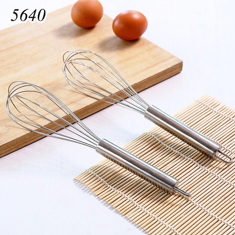 1 Chiếc phới lồng đánh trứng thép không zỉ size lớn