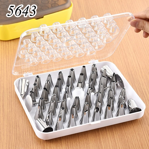 Hộp 52 dụng cụ gồm đui thép không zỉ+dù bắt kem+bộ chuyển đổi