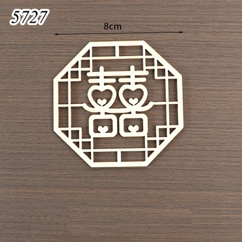Sét 5 Tranh khắc gỗ Trung Hoa hình nhân vật hạnh phúc TQ