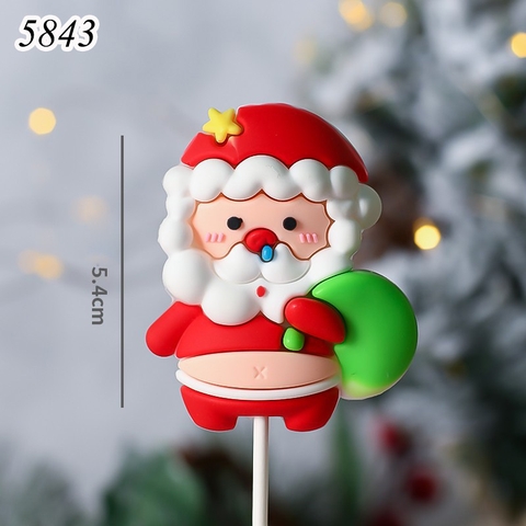 SLC-Silicon ông già noel nhựa đặc M2