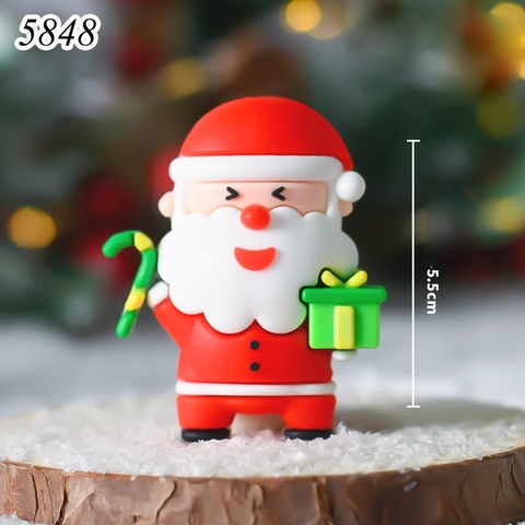 SLC-Silicon ông già noel nhựa đặc M7