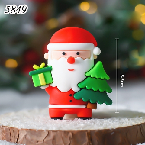 SLC-Silicon ông già noel nhựa đặc M8