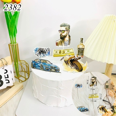 SCG - set cắm đàn ông siêu xe ô tô TP