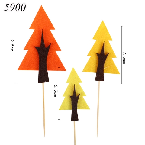 SC-Set cắm 3 cây thông vải cam