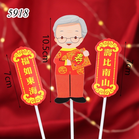 SCG-Set cắm chúc tết ông TQ
