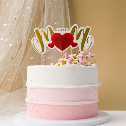Cam - set cắm love mom tim đỏ