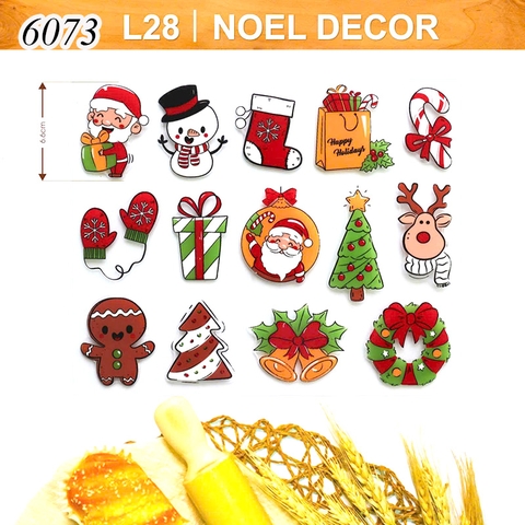Khuôn socola noel L28