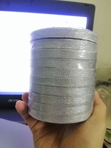 Ruybang kim tuyến khổ 1cm bạc