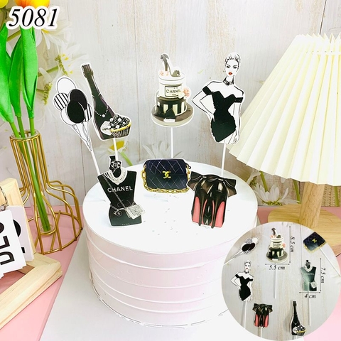 SCG-set cắm cô gái chanel đen MT.