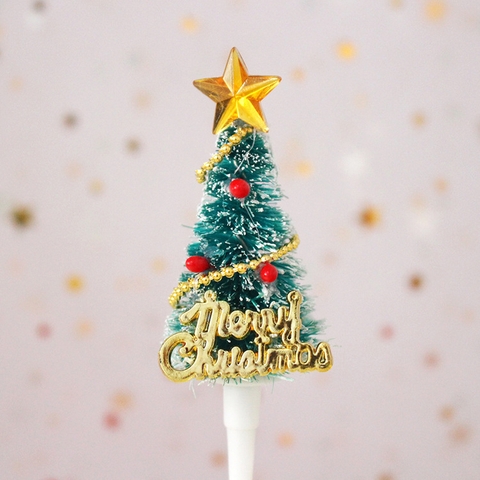 QC - que cắm merry christmas cây thông