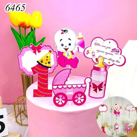 SCG- Set Cắm Thôi Nôi Bé Gái Số 1 HD.