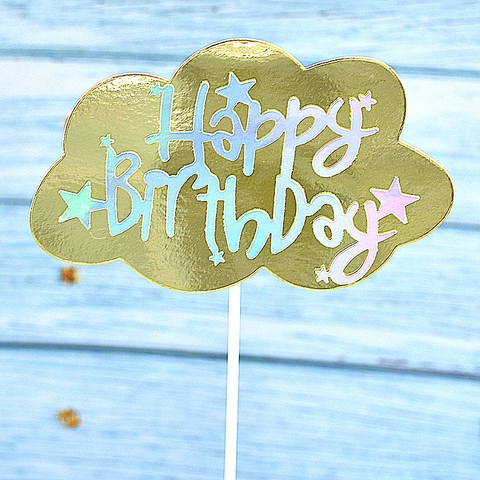 Cam - que happy birthday mây vàng