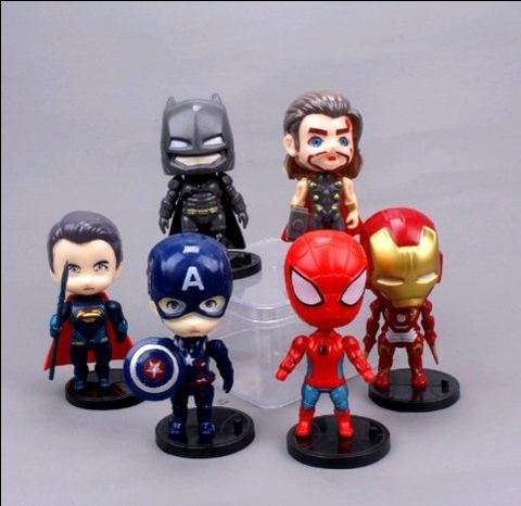 Tuong - bộ 6 siêu anh hùng Avenger size nhỏ