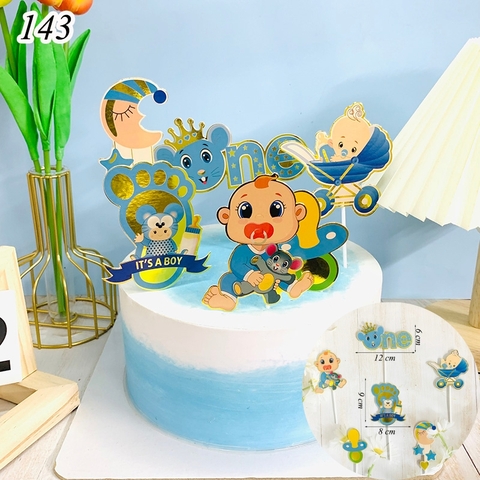 SCG-Set Cắm Thôi Nôi Bé Trai Chuột Bóng