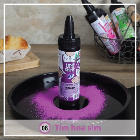 Màu phun bột Tím hoa sim