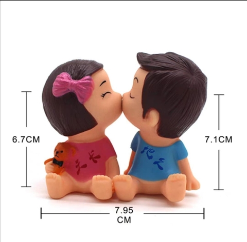 Tuong - Cặp đôi em bé kiss xanh hồng