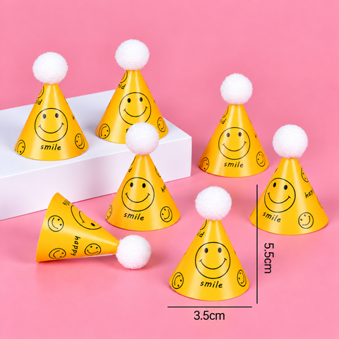 Hộp 15 Mũ Mini Mặt Cười
