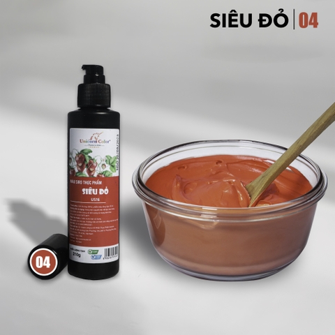 Màu siro thực phẩm siêu Đỏ ( 210g )