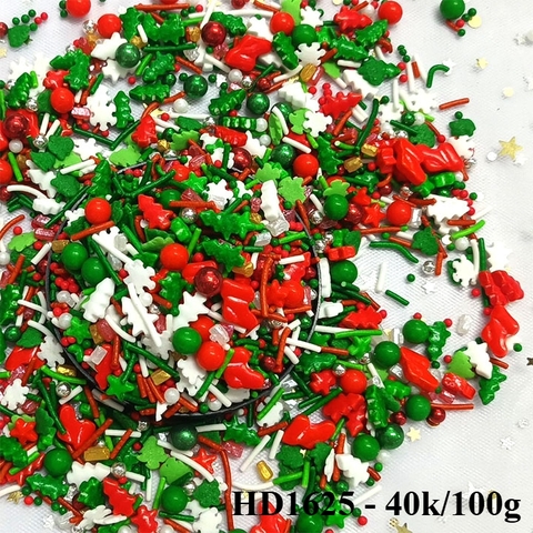Keo - kẹo đường cốm trắng đỏ xanh (100gr )