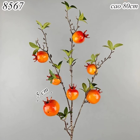 Cành 7 quả lựu vàng TQ