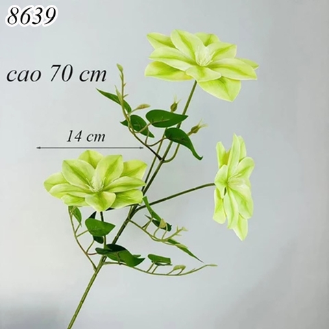 Cành hoa ông lão Xanh Lá TQ