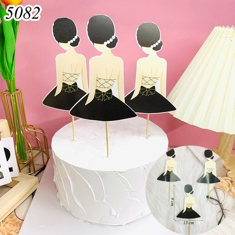 SCG-set cắm cô gái quay lưng váy đen MT